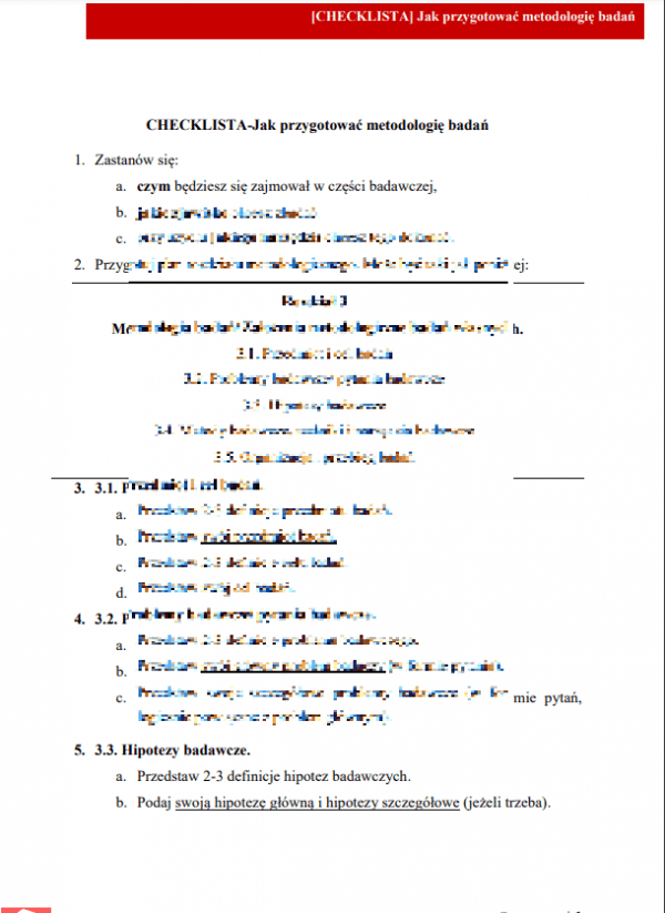 Pakiet badania checklista z pedagogiki przedszkolnej
