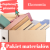 pakiet materiałów ekonomia