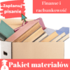 pakiet materiałów finanse i rachunkowość