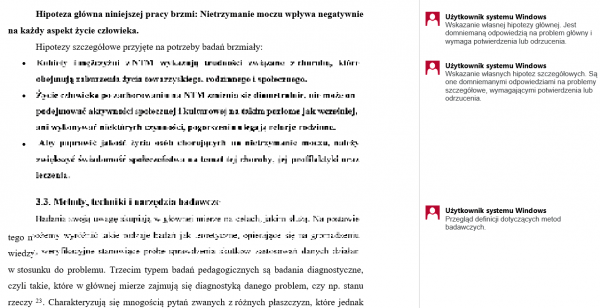 metodologia pielęgniarstwo wywiad