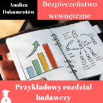 rozdział badawczy do pracy dyplomowej z bezpieczeństwa wewnętrznego analiza dokumentów