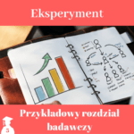 wzór rozdziału badawczego eksperyment