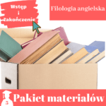 pakiet materiałów do pracy dyplomowej z filologii angielskiej