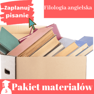 pakiet materiałów zaplanuj pisanie filologia angielska