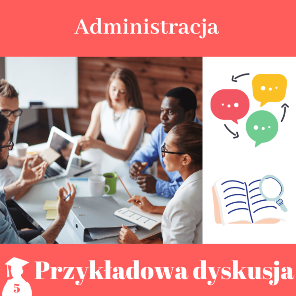 Przykładowa dyskusja z administracji