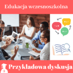 wzór dyskusji do pracy dyplomowej z edukacji wczesnoszkolnej