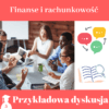 wzór dyskusji do pracy dyplomowej z finansów i rachunkowości