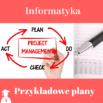 plany prac licencjackich i magisterskich z informatyki