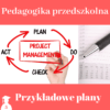 Plany prac licencjackich i magisterskich z pedagogiki przedszkolnej