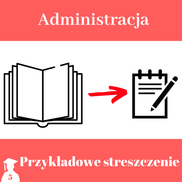 Wzór streszczenia administracja