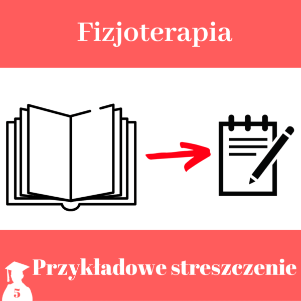 Wzór streszczenia fizjoterapia
