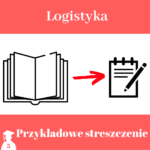 wzór streszczenia pracy dyplomowej z logistyki