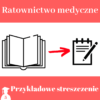 Przykładowe streszczenie pracy licencjackiej i magisterskiej z ratownictwa medycznego