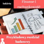 Przykładowy rozdział badawczy z finansów i rachunkowości