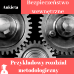 Przykładowy rozdział metodologiczny z bezpieczeństwa wewnętrznego