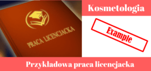 Analiza budowania relacji z klientem na rynku usług kosmetycznych. Wzór pracy licencjackiej i magisterskiej